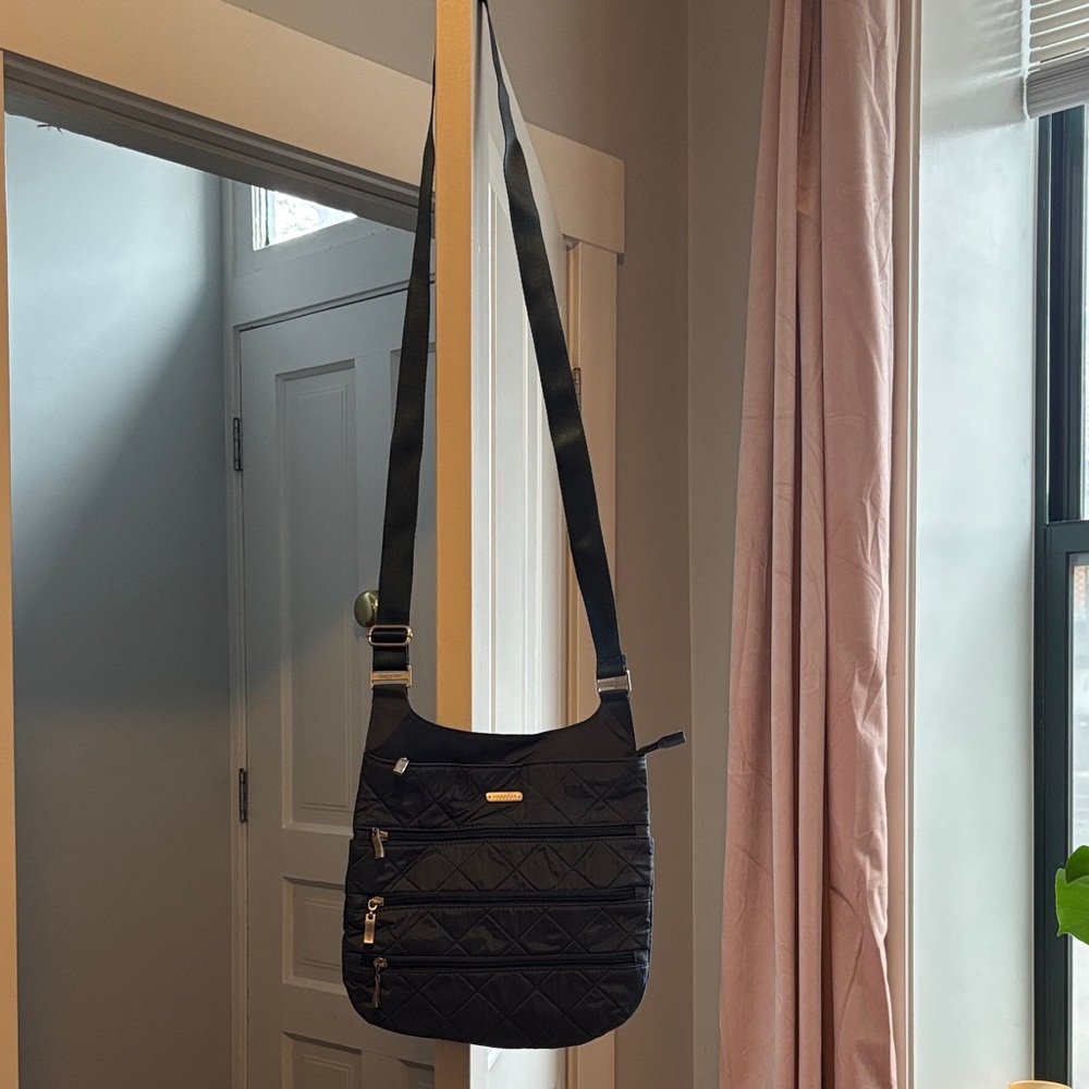 Teal Quilted Shoulder Bag
